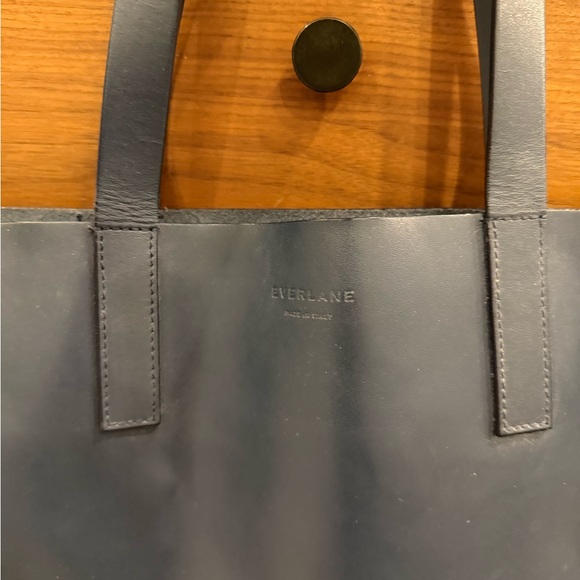 Everlane Classic Dark Blue Tote Bag - Picture 2 of 4